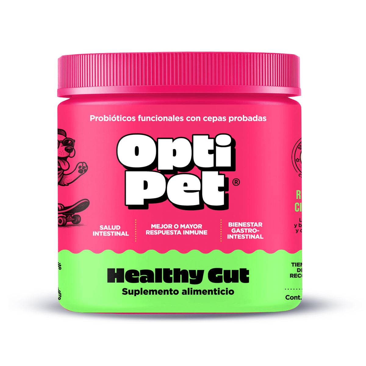 Optipet Healthy Gut Bienestar Y Apoyo Digestivo Diario
