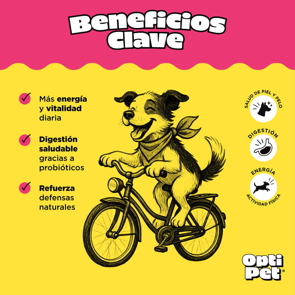 Optipet Vitality Suplemento Para Energía Y Bienestar Canino