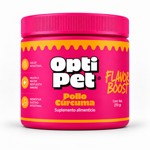 OptiPet Flavor Boost Pollo + Cúrcuma 270 g